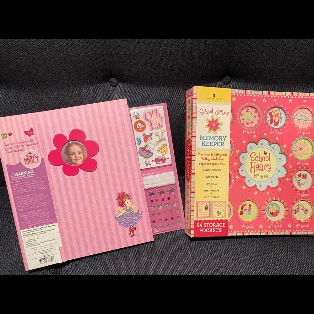 New scrapbooks for girls 🎀